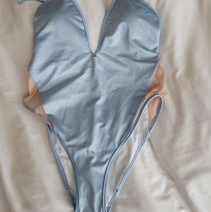 Pink One Piece Swimsuit